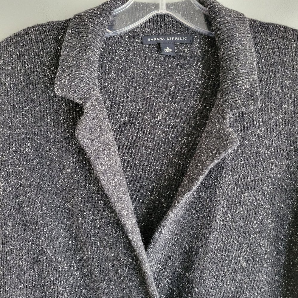 Banana Republic Double Breasted Cardigan Wool Blend Sweater Size S - Picture 2 of 9